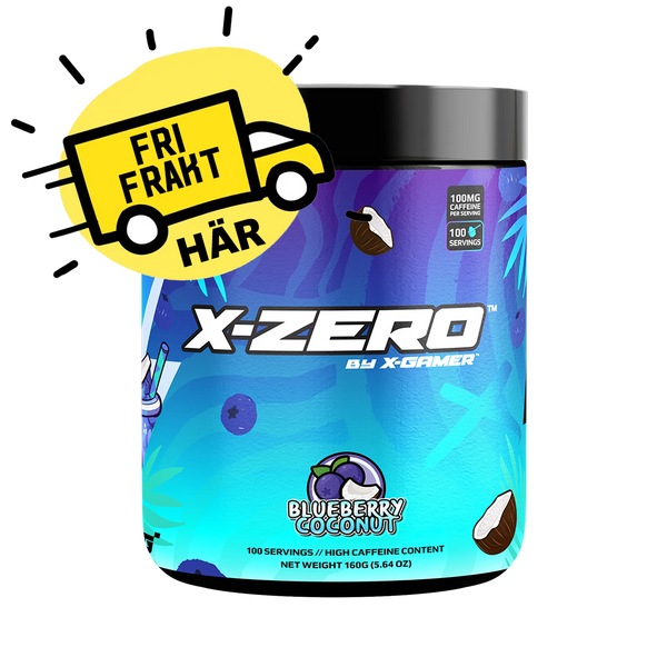 X-Zero Blueberry & Coconut (160g / 100 Servings)
