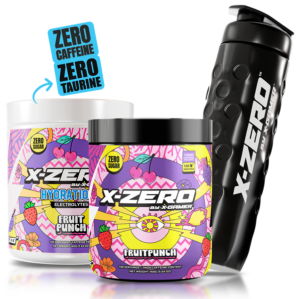 Fruit Punch X-Zero Bundle (Energy + Hydration)