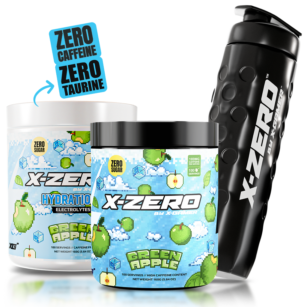 Green Apple X-Zero Bundle (Energy + Hydration)