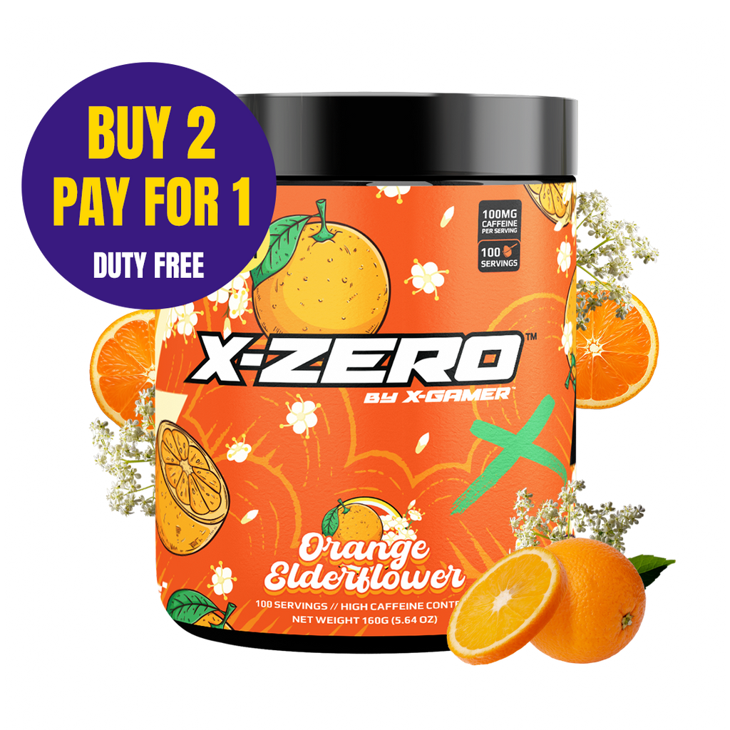 X-Zero Orange Elderflower (160g / 100 Servings)