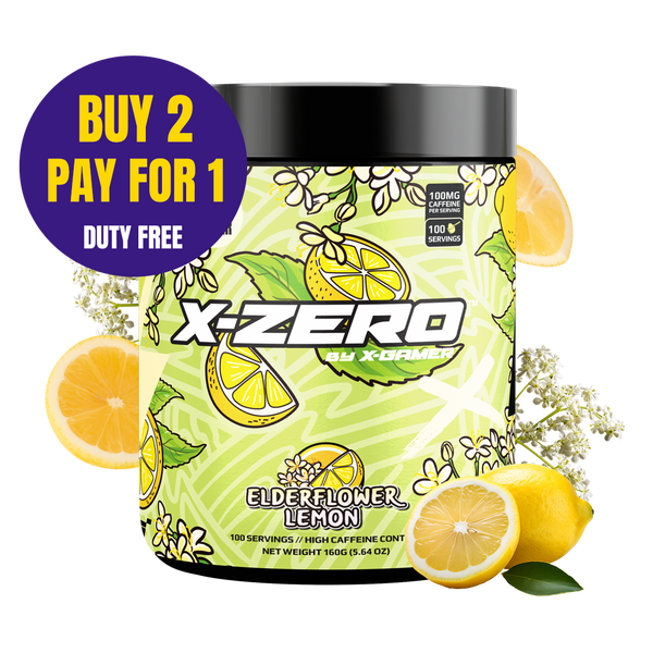 X-Zero Elderflower Lemon (160g / 100 Portionen)