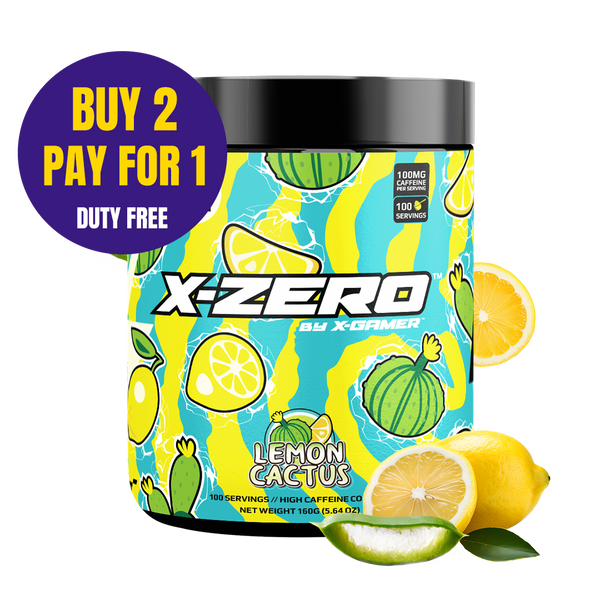 X-Zero Lemon Cactus (160g / 100 Servings)