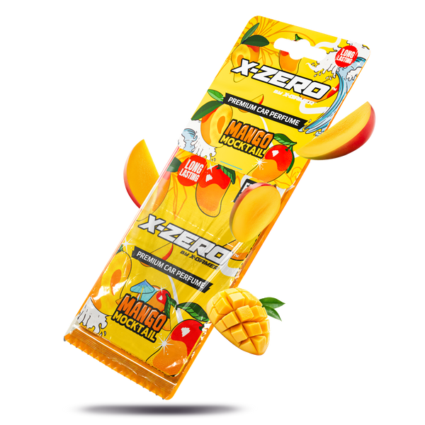 (COMING SOON) X-Zero Premium Car Air Freshener -  Mango Mocktail