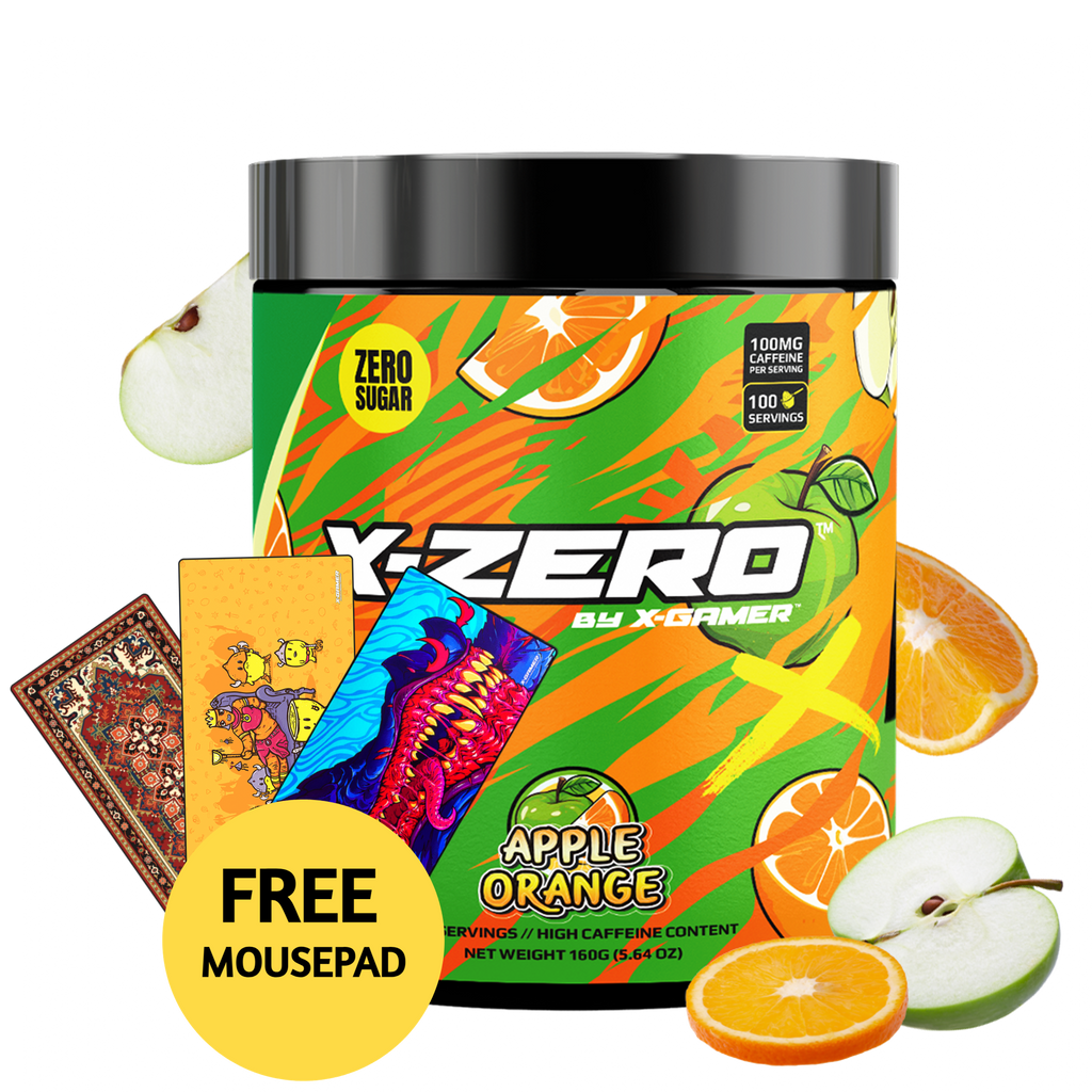 X-Zero Apple Orange (160g / 100 Servings)