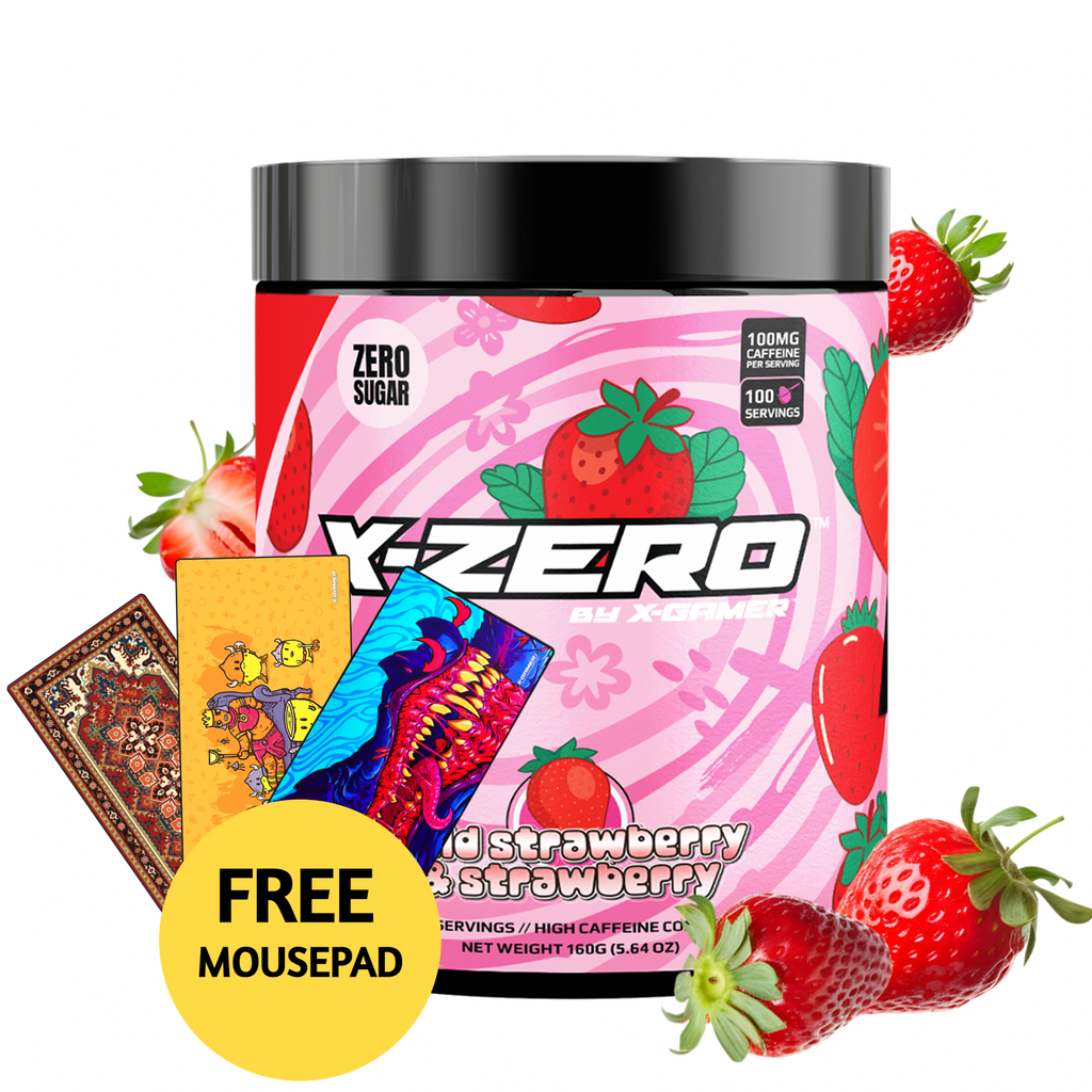 X-Zero Wild Strawberry & Strawberry (160g / 100 Portionen)