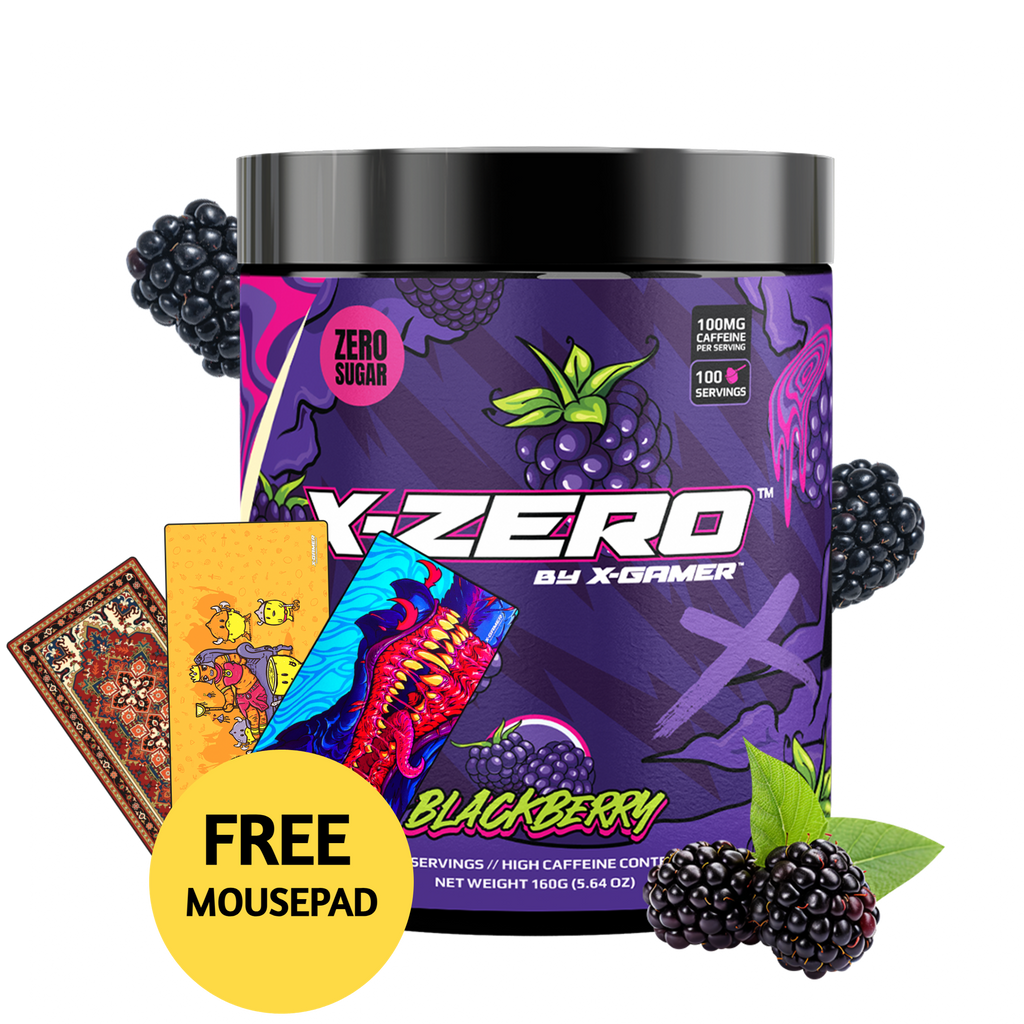 X-Zero Blackberry (160g / 100 Servings)