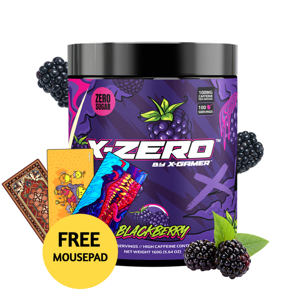 X-Zero Blackberry (160g / 100 Servings)