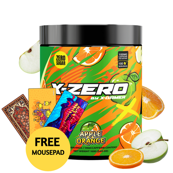 X-Zero Apple Orange (160g / 100 Servings)