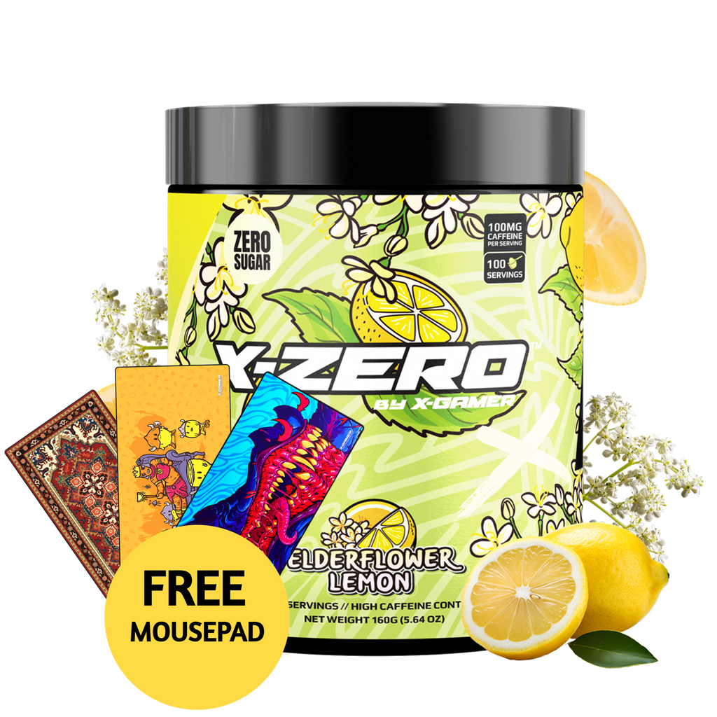 X-Zero Elderflower Lemon (160g / 100 Servings)