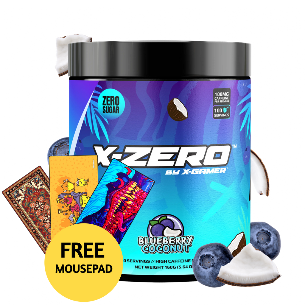 X-Zero Blueberry & Coconut (160g / 100 Servings)