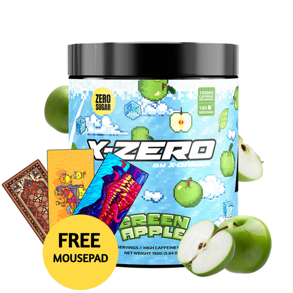 X-Zero Green Apple (160g / 100 Servings)