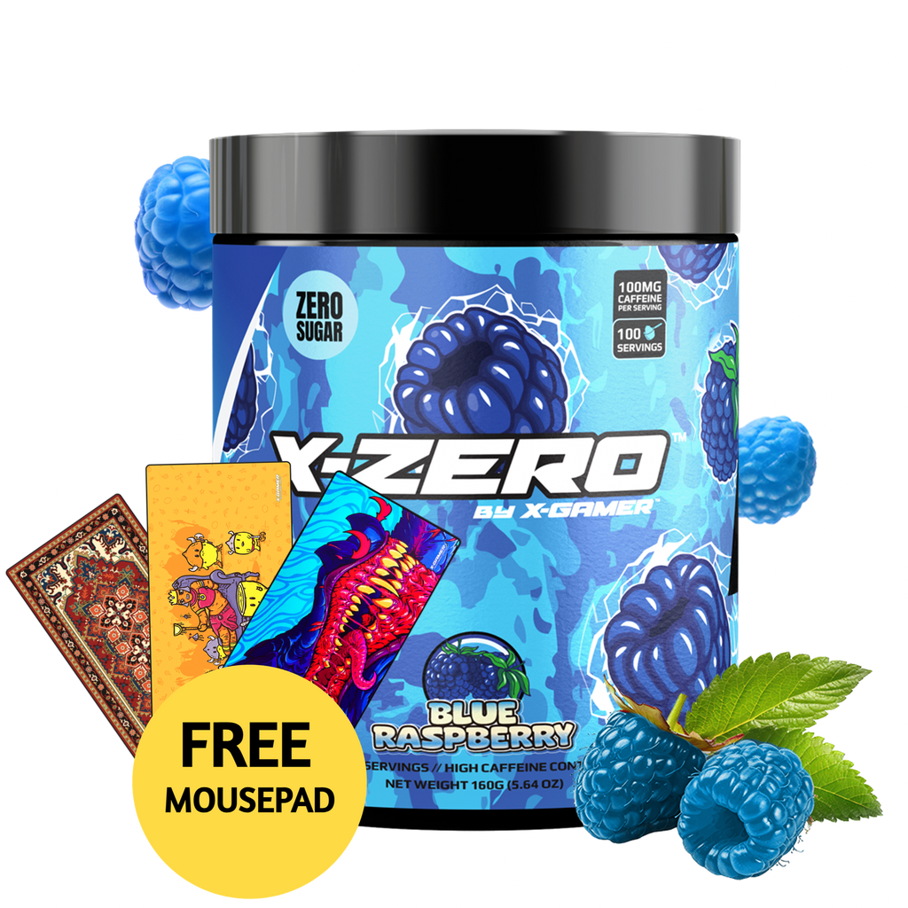 X-Zero Blue Raspberry (160 g / 100 Portionen)