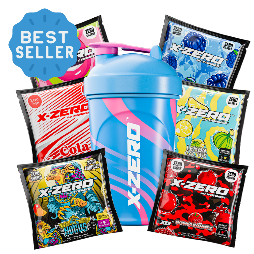 X-Zero Starter Kit + 500ml Swirly Shaker (12 Servings)