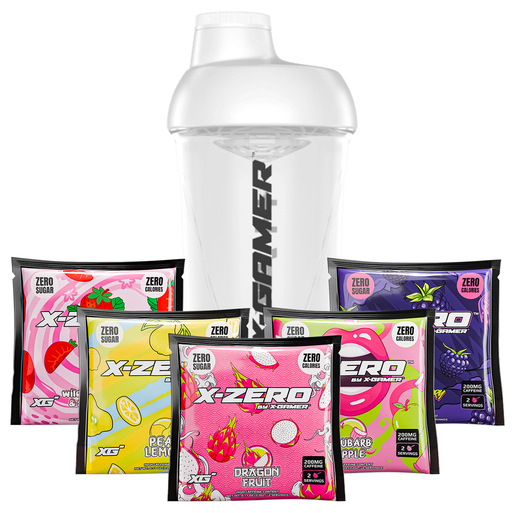 X-Zero Sample Pack + Shaker (10 portioner)