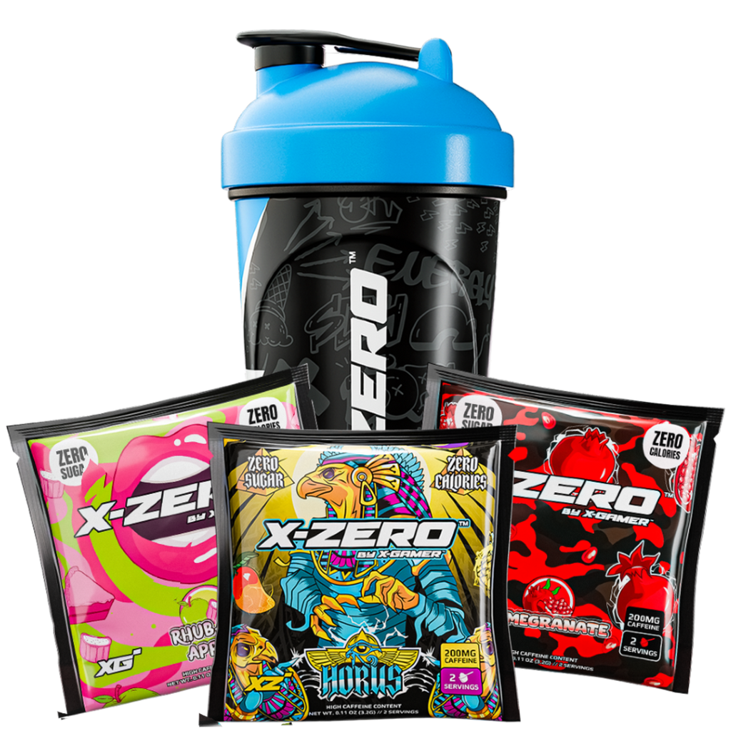 X-Zero Starter Kit + 500ml Shaker (6 Servings)