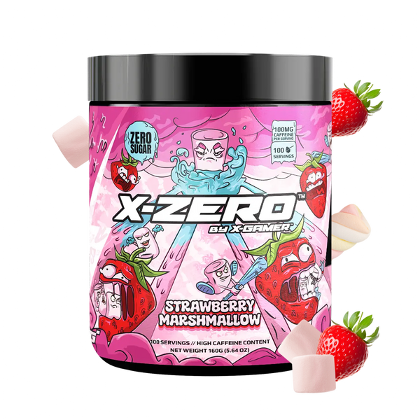 X-Zero Strawberry Marshmallow (160g / 100 Servings)