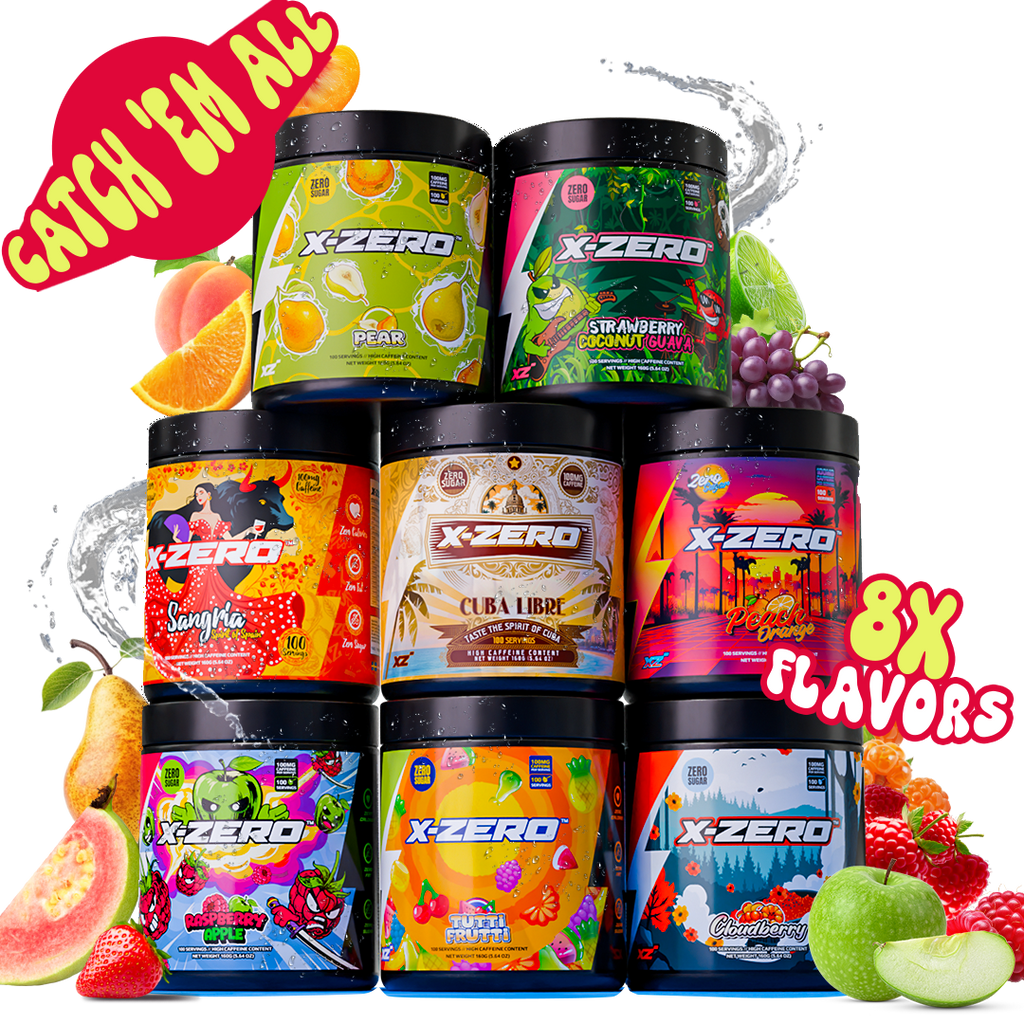 Catch 'em All Bundle (8 New X-Zero Flavors)