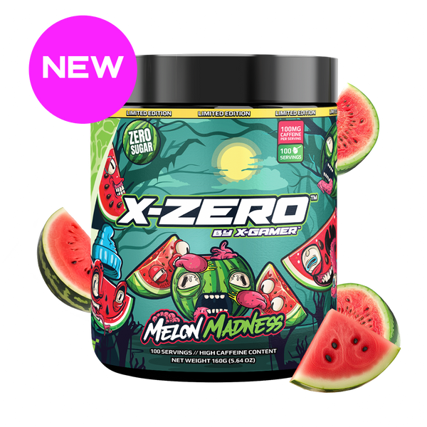 Limited Edition X-Zero Melon Madness (160g / 100 Servings)