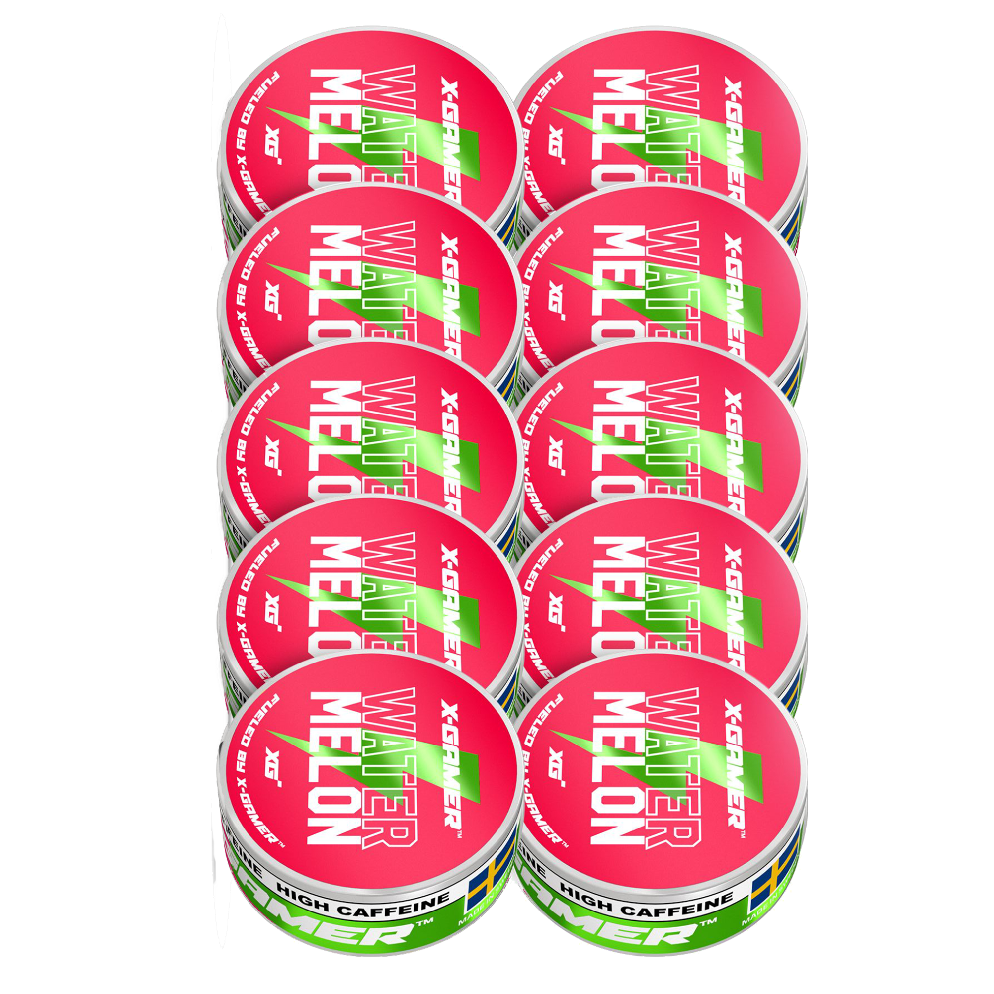 Watermelon Energy Pouches  (10-pack/200-påsar)