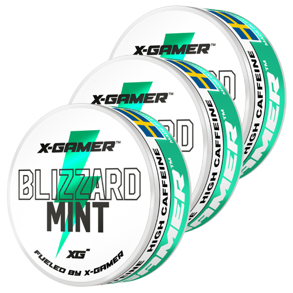 Blizzard Mint Energy-Beutel (3er-Packung mit 60 Beuteln)