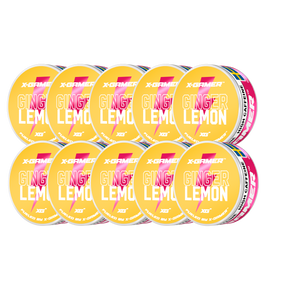 Ginger Lemon Energy Pouches (10 Pack/200 Pouches)
