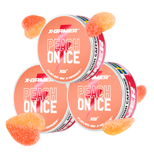 Peach on Ice Energy Pouches  (3 Pack / 60 Pouches)