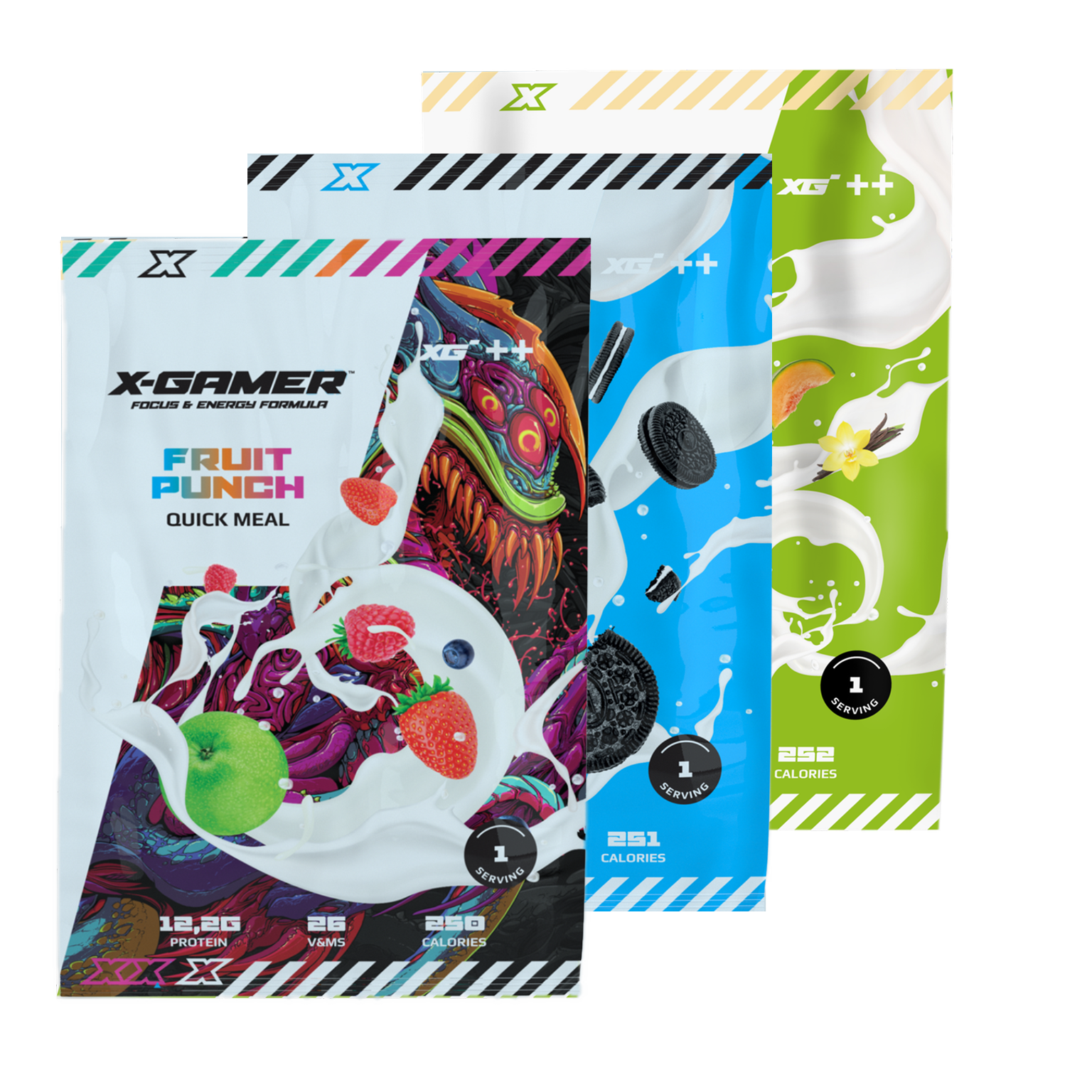 Variety Quick Meal Pack  (3 servings / 210g)