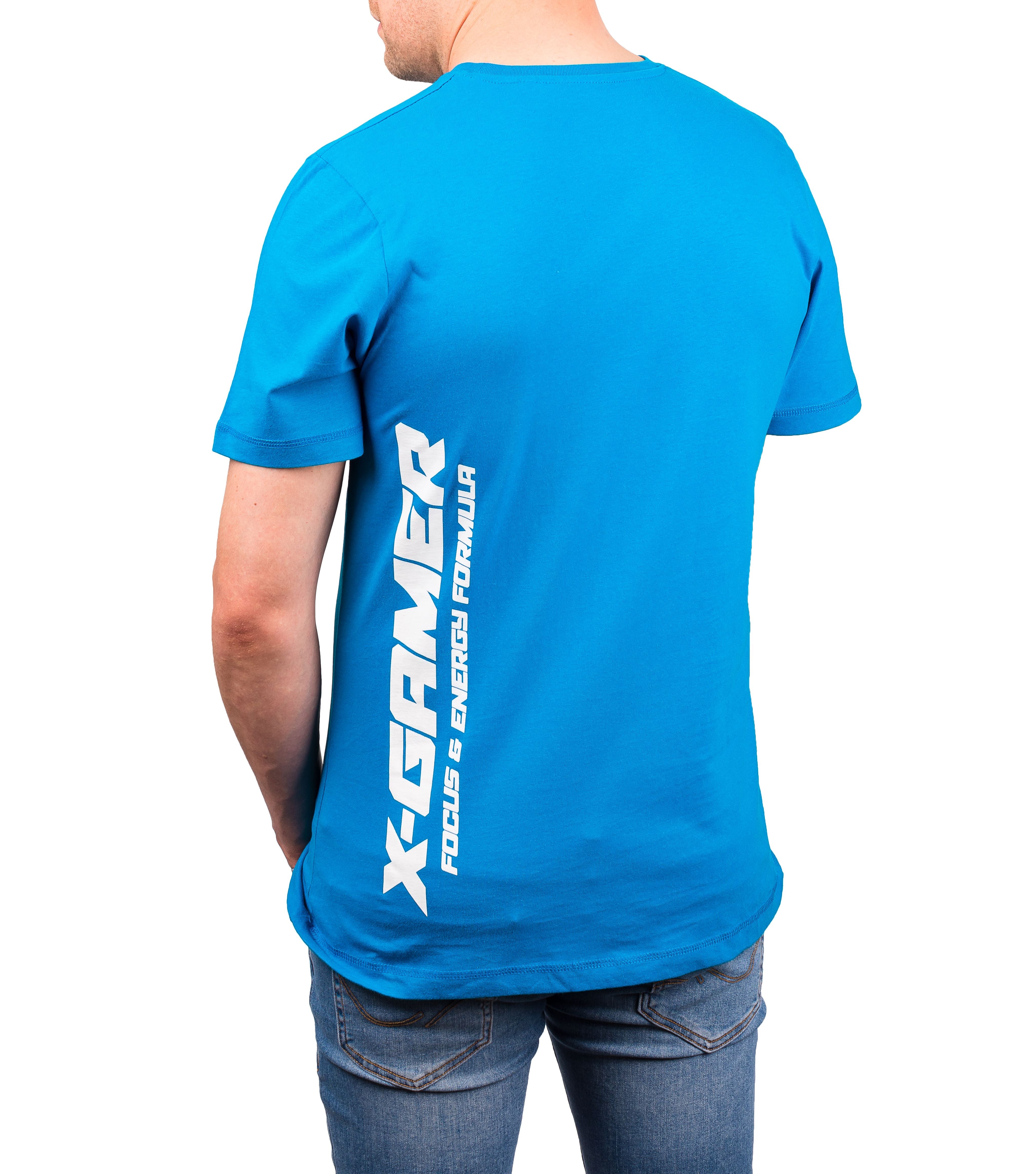 X-Gamer 4.0 Ljusblå T-shirt