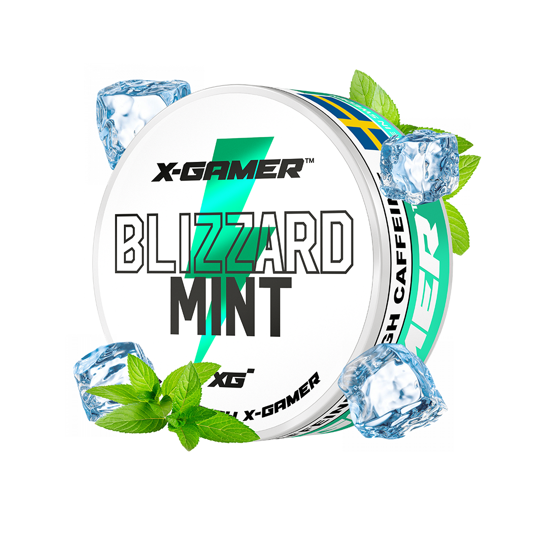 Blizzard Mint Energy Pouches (20 påsar) Sample