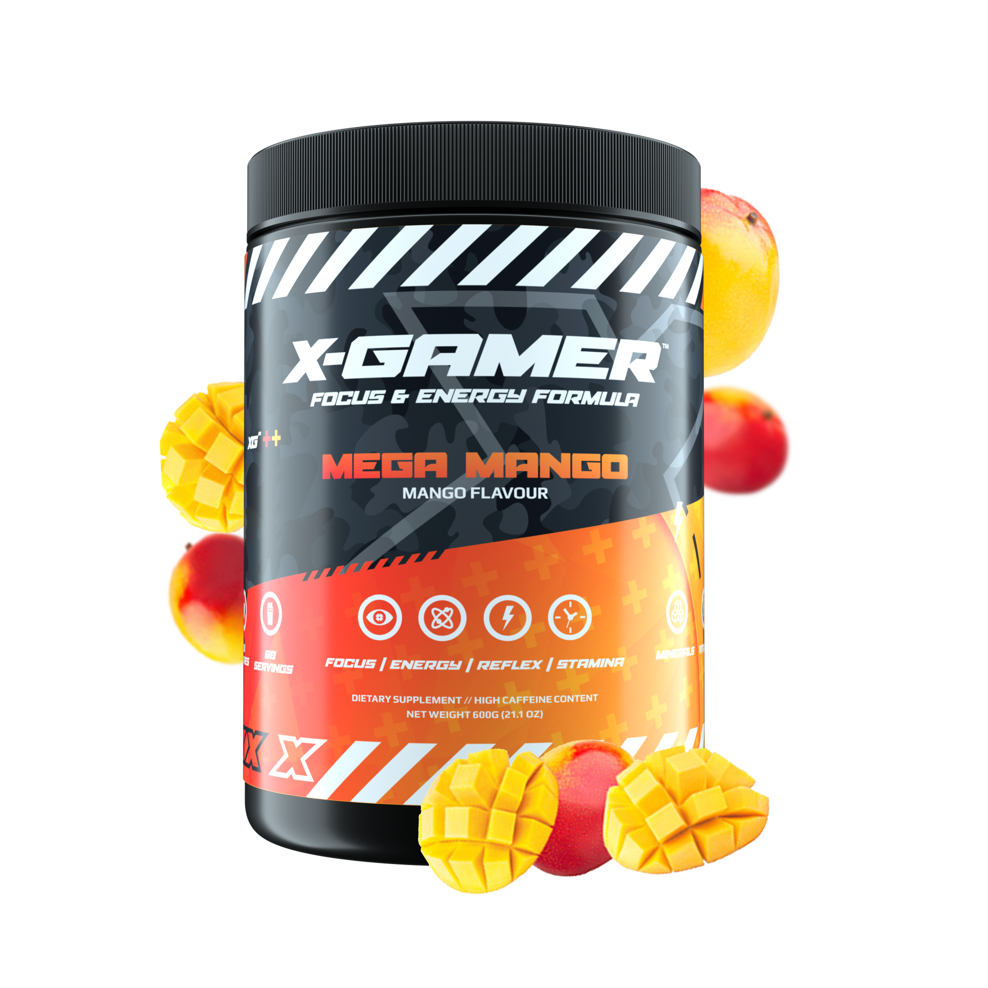 X-Tubz Mega Mango (600g / 60 servings)
