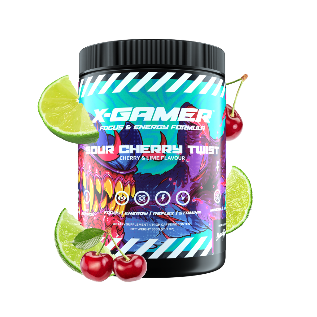 X-Tubz Sour Cherry Twist (600g / 60 servings)