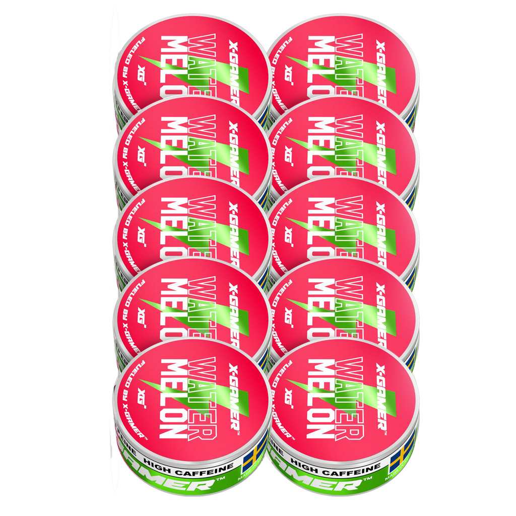 Watermelon Energy Pouches (10 Pack/200 Pouches)